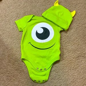 2 piece monster inc costume 0-3 m Disney